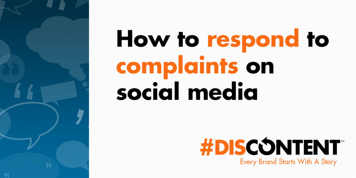 How to respond to complaints on social media Joe Kuzma Web