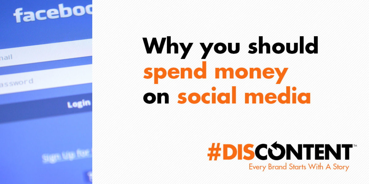 Why you should spend money on social media